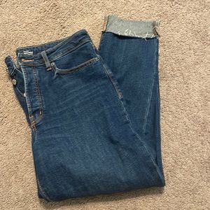 Size 8 Old Navy O. G. Straight high rise jeans